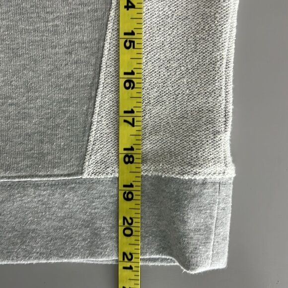 Rails Dani Reverse Terry Sweatshirt in Heather Gray Size S - Picture 9 of 10